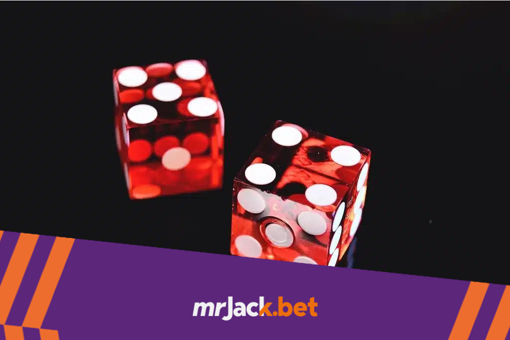 O que é odds nas apostas: faça a análise certeira das chances e consiga mais greens 6 Dois dados vermelhos em cima de uma superfície preta.